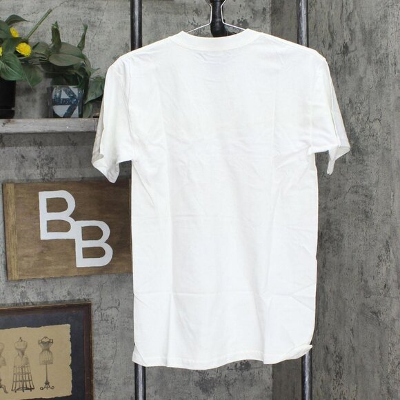 NEW Gildan Mens Ultra Cotton Vintage Hurricane Katrina Graphic Tee White S - Picture 2 of 4